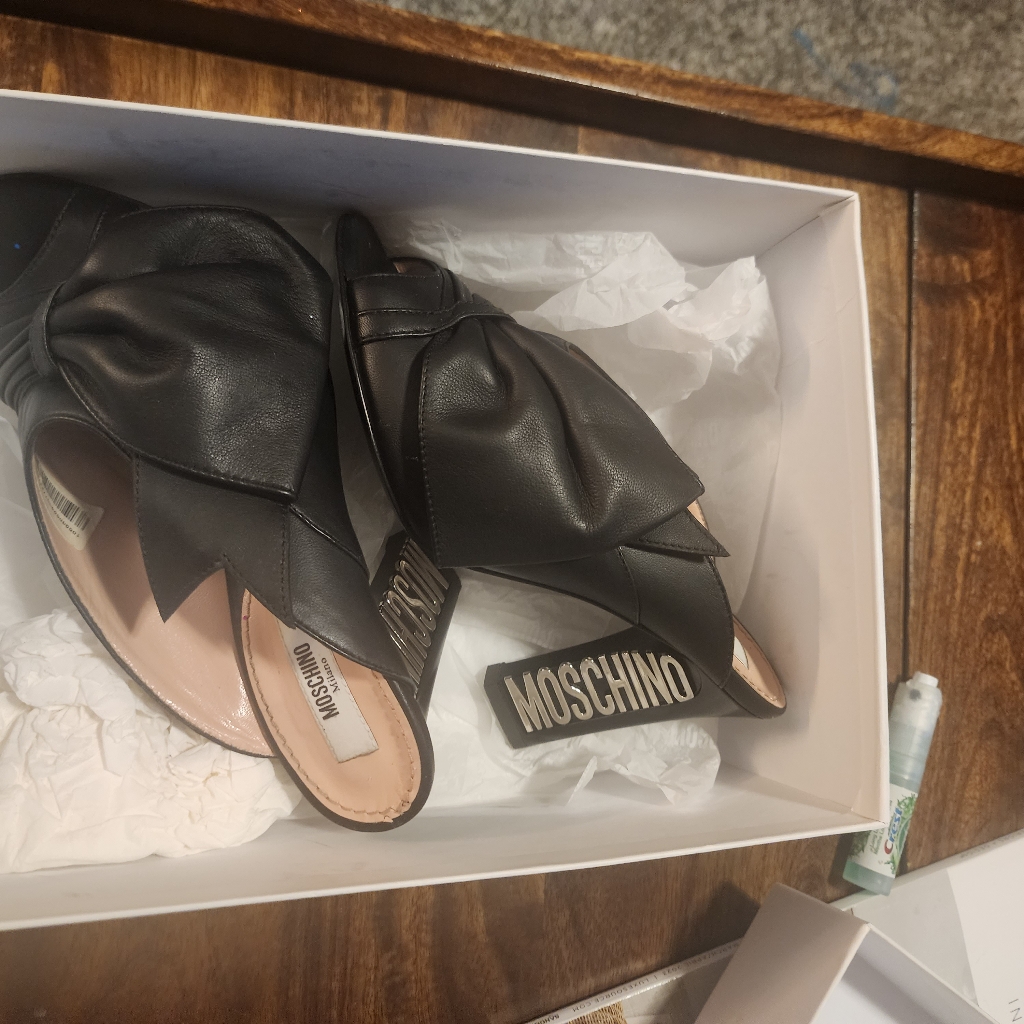 Moschino Open-Toed Heels